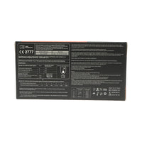 Guanti in nitrile sintetico nero, senza polvere, taglia S, 100 pezzi/scatola