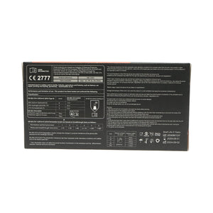 Guanti in nitrile sintetico nero, senza polvere, taglia S, 100 pezzi/scatola