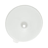 Imbuto in plastica 120mm bianco