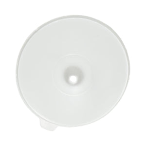 Imbuto in plastica 120mm bianco