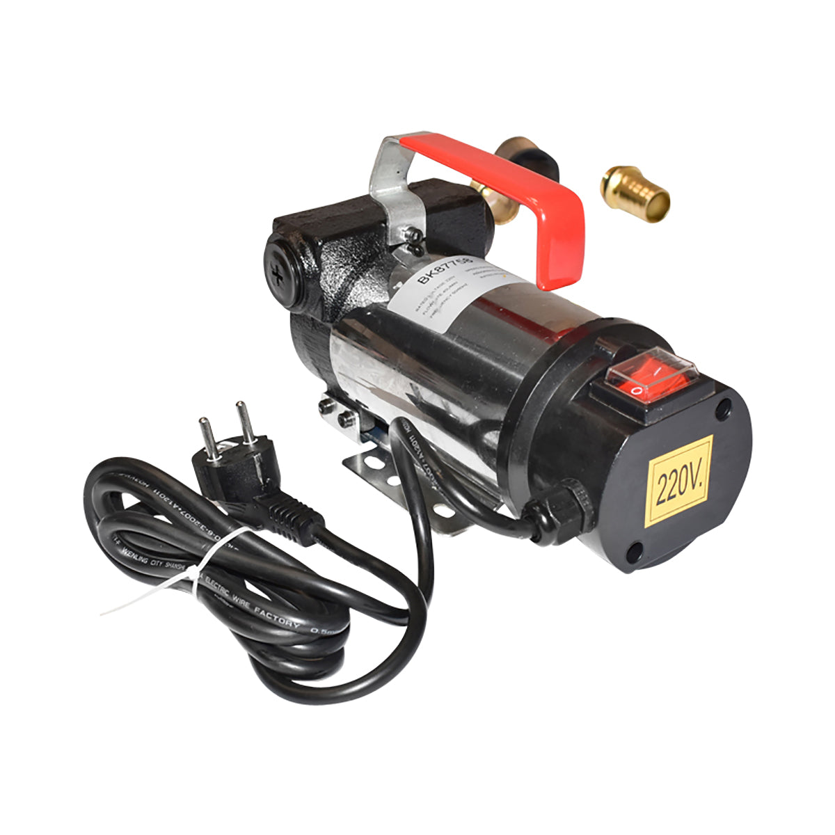 Pompa di trasferimento gasolio 220V portata 40L/min. Breckner Germany