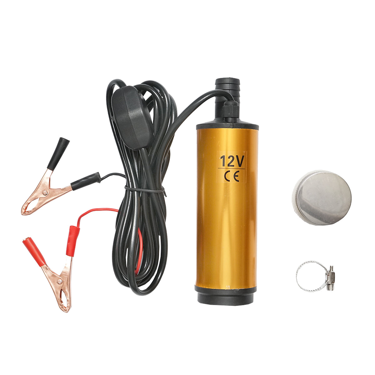 Pompa sommersa per trasferimento carburante 12V diametro 51mm 30l/min Breckner Germany