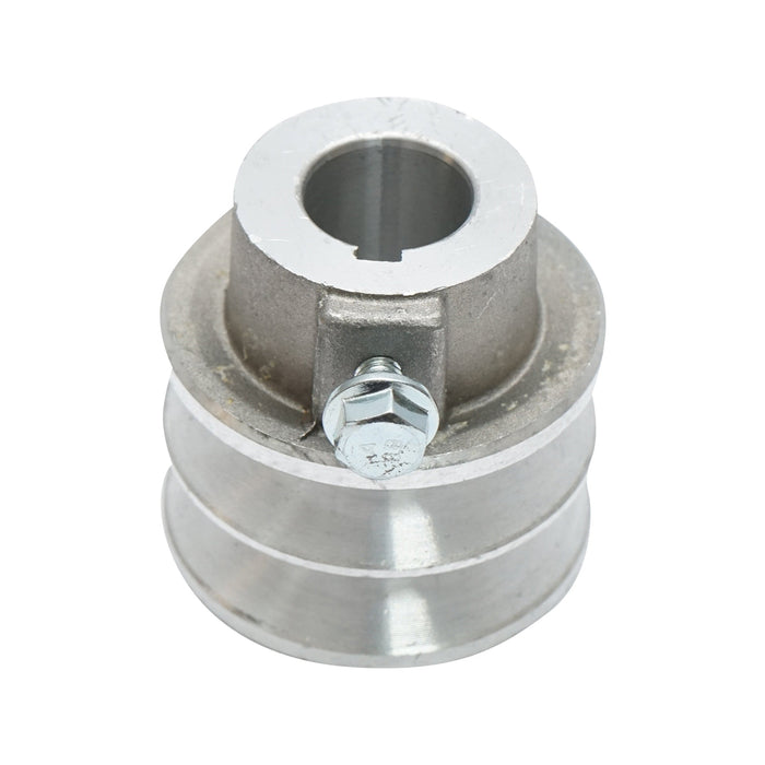 Puleggia a 2 gole per albero chiave da 19 mm, motore da 7 CV