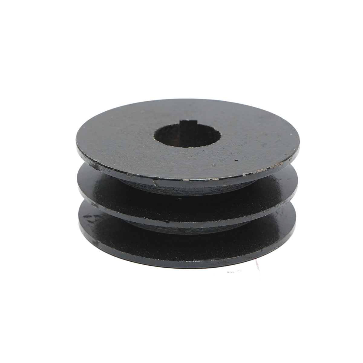 Puleggia a 2 gole per albero motore con chiavetta da 25 mm, motore da 13 CV