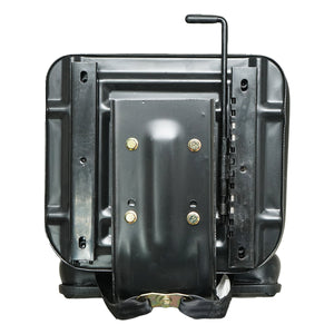 Sedile universale con cintura per macchine agricole o industriali, carrelli elevatori