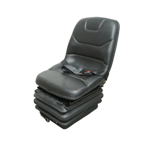 Sedile universale regolabile in altezza e peso 50-130Kg per trattori, macchine agricole, industriali, carrelli elevatori