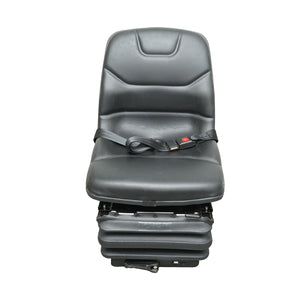 Sedile universale regolabile in altezza e peso 50-130Kg per trattori, macchine agricole, industriali, carrelli elevatori