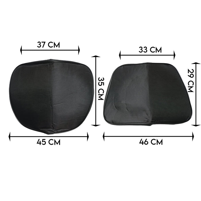Set universale di fodere per sedili di trattori, carrelli elevatori per schienale e sedile, materiale tessile