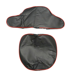 Set universale di fodere per sedili e schienali per trattori o carrelli elevatori 440x370 mm