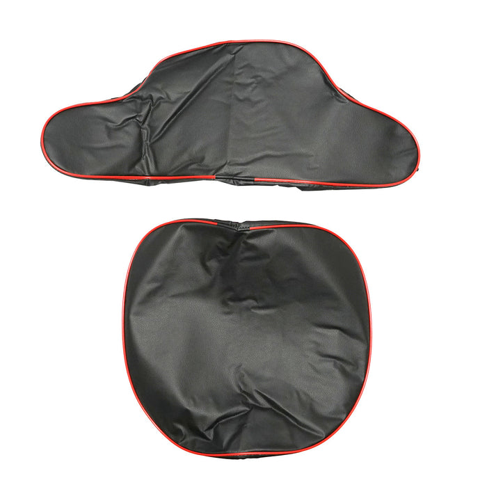 Set universale di fodere per sedili e schienali per trattori o carrelli elevatori 440x370 mm