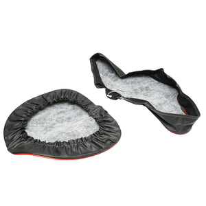 Set universale di fodere per sedili e schienali per trattori o carrelli elevatori 440x370 mm