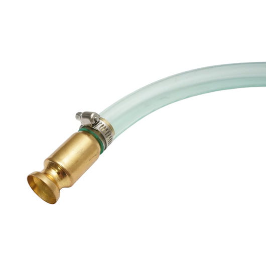 Tubo flessibile trasparente per il trasferimento del carburante con sfera di aspirazione/vuoto Ø18