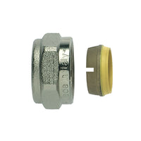 Raccordo a compressione per tubi in rame destinati ad impianti gas