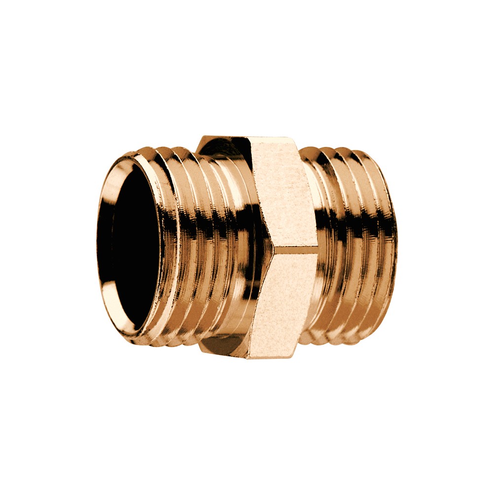 Raccordo diritto a compressione per tubo rame MM 1/2"