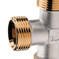 Raccordo a TEE a compressione per tubo rame MMM 1/2"