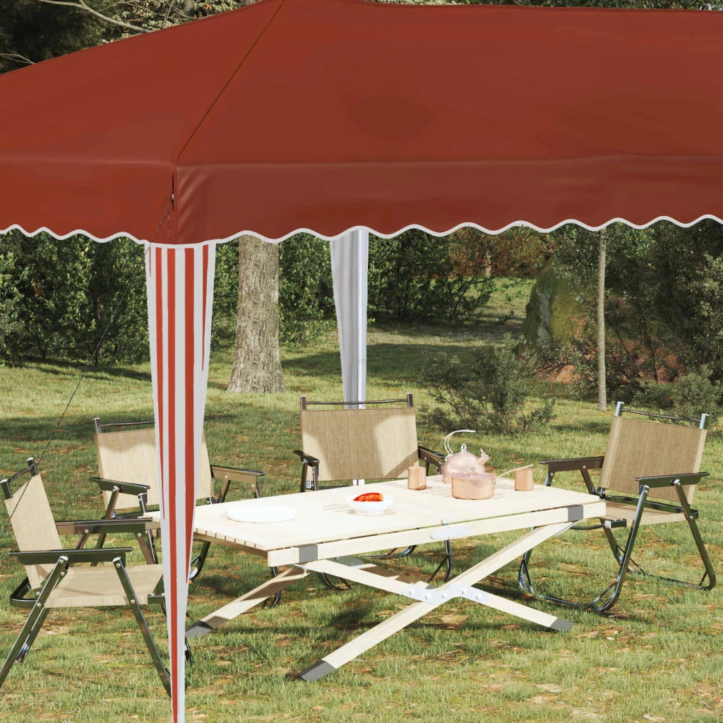 Tenda per feste a pop-up 575 x 290 x 245 cm Terracotta 42019787