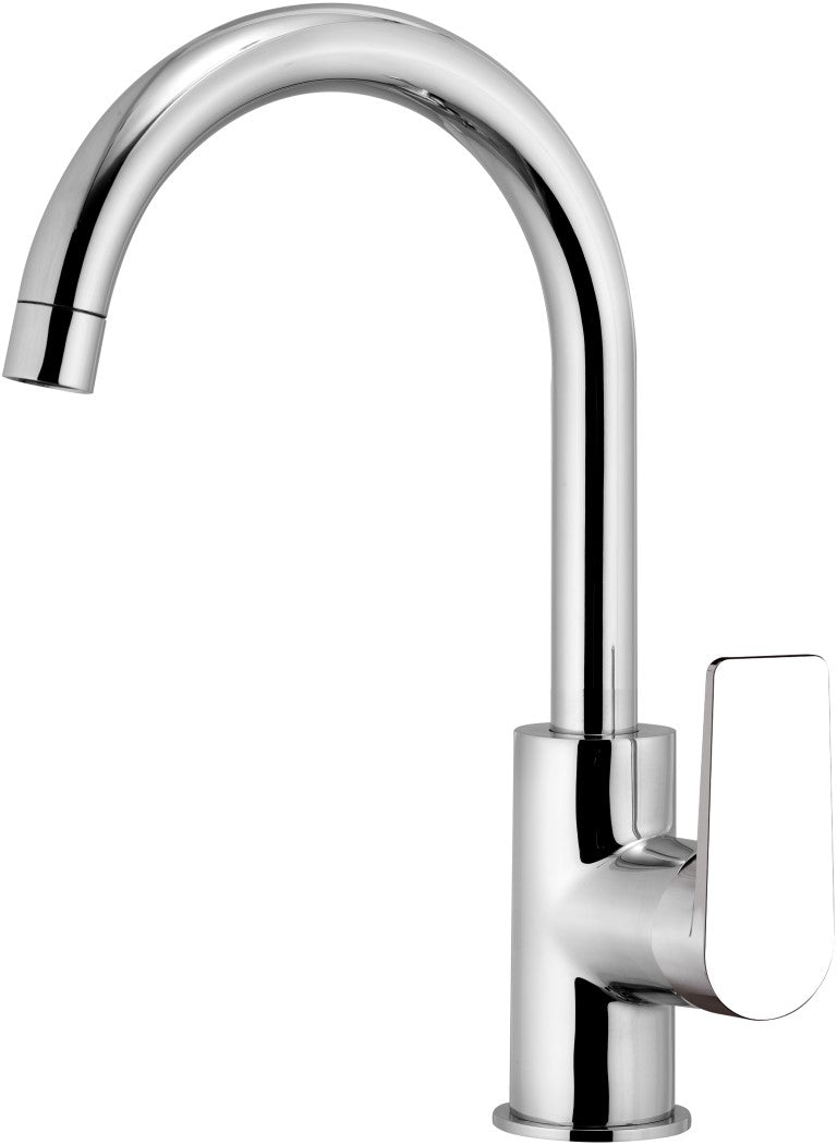 Rubinetto lavello con canna corta girevole - serie dream