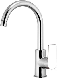 Rubinetto lavello con canna corta girevole - serie dream