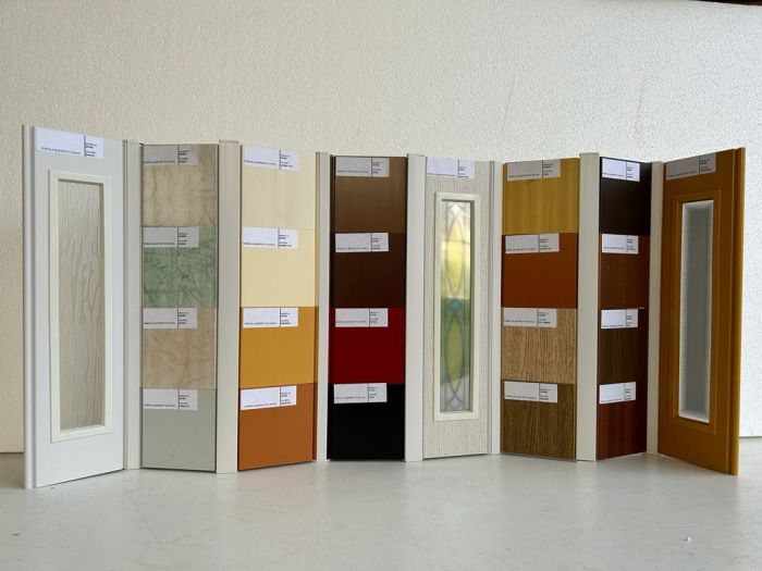 Kit Campionatura e Cartella Colori Porte a Soffietto in Pvc
