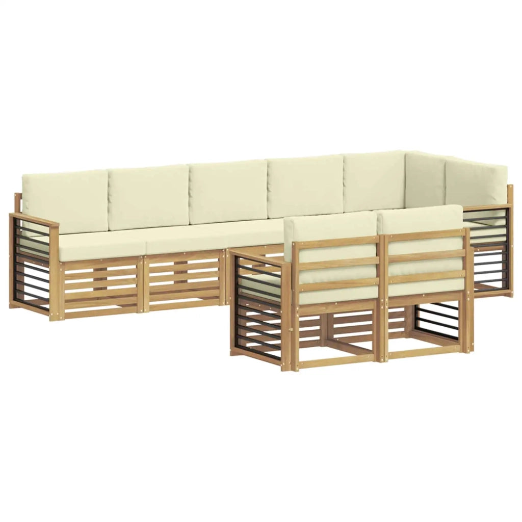 Set divani Legno di Acacia Massello