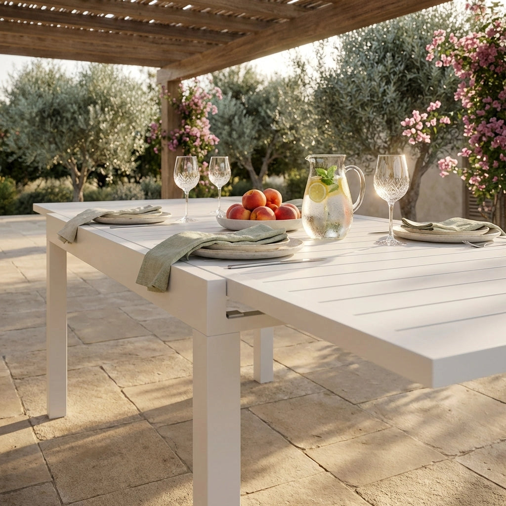 Tavolo da Giardino Rettangolare 135/270x90 - DEREK