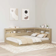 vidaXL Testata contenitore rovere sonoma 140 cm Legno multistrato