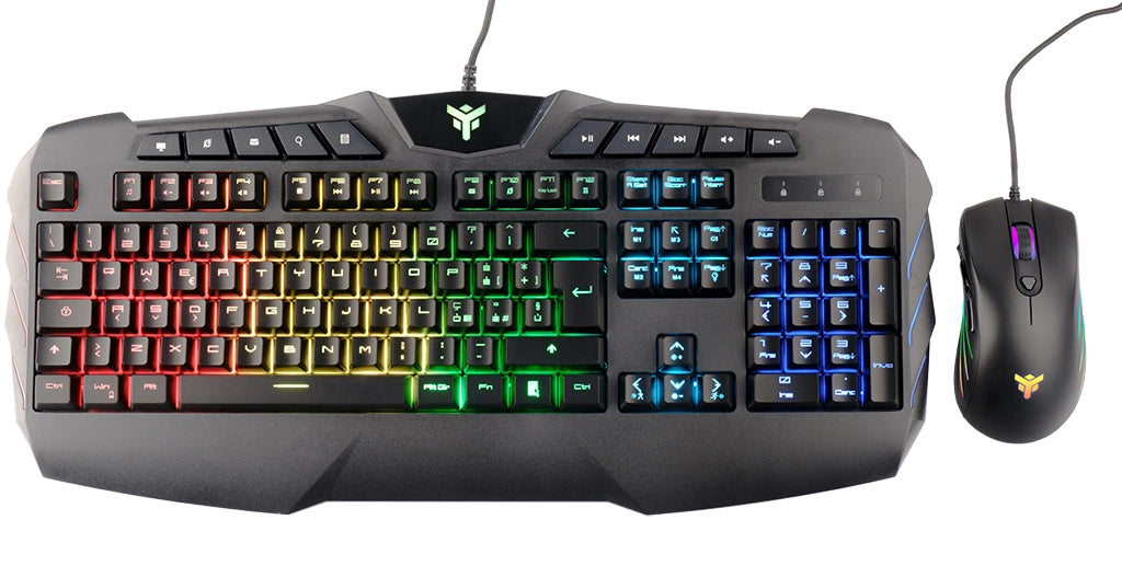 Itek t20 tastiera mouse incluso gaming usb italiano nero - ITKMGMMT20