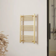 Termoarredo idraulico 800x500 oro spazzolato interasse 450 | Polaris