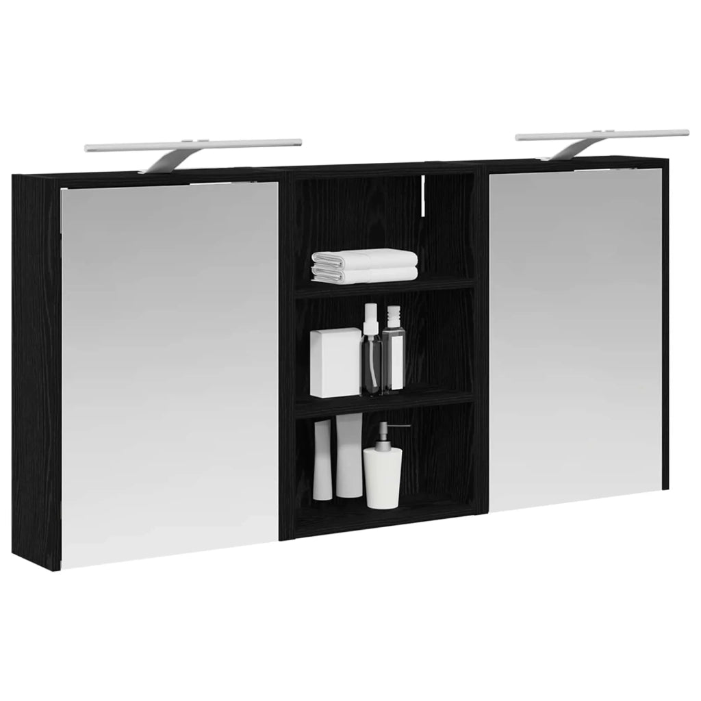 Set di Armadi da Bagno con lo scaffale 3 pcs 126 x 16 x 62.5 cm 3403833