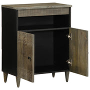 Credenza | Madia | Buffet da pranzo | Armadio da pranzo 60x33x75 cm in Legno Massello di Mango