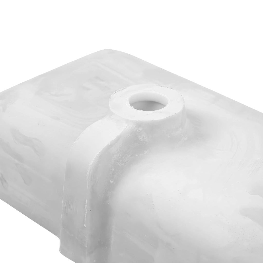 Lavabo ad incasso in mineral marmo 101x46 cm mobile composizione bagno *** confezione 1