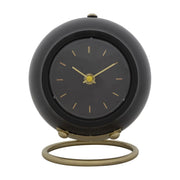 Orologio da Tavolo VKH295, Nero, Metallo, 16x13x19 cm