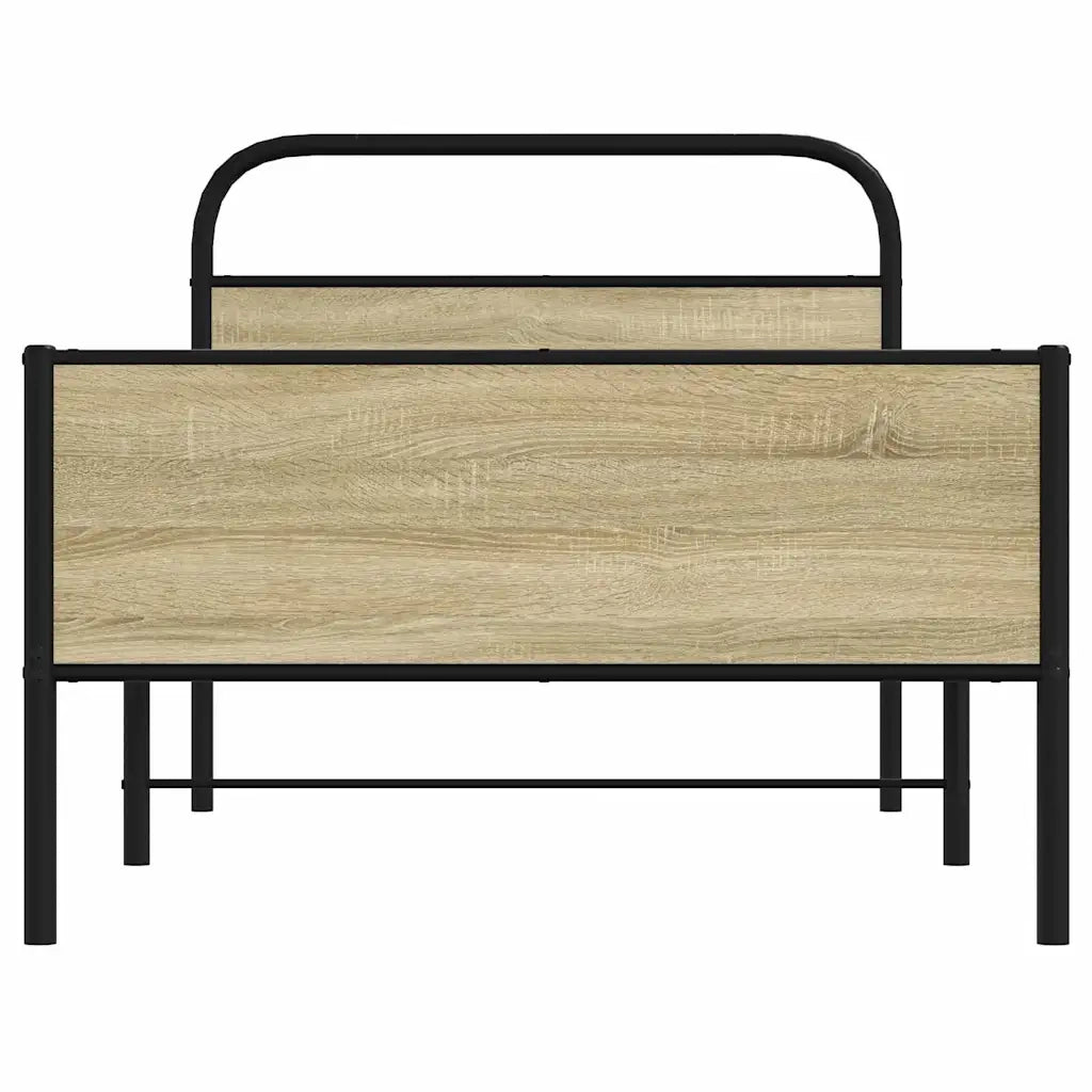 Giroletto senza Materasso Rovere Sonoma 90x200 cm in Truciolato 4100439