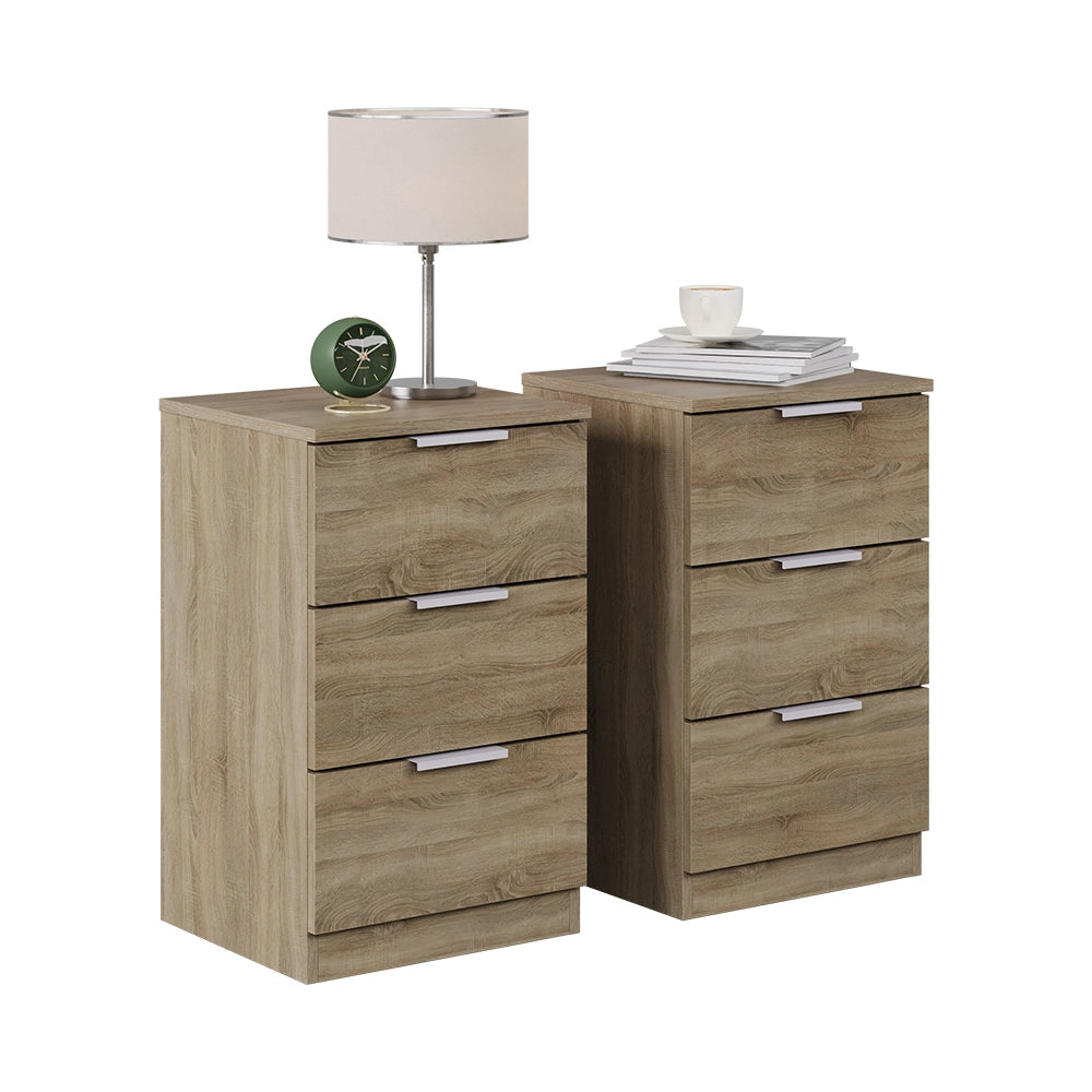 Vicco Comodino Sonoma con cassetti