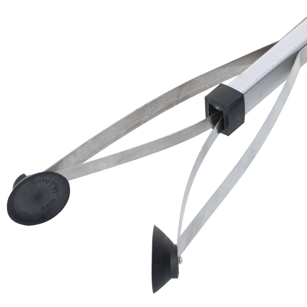 Trade Shop - Pinza Raccogli Oggetti Braccio Pieghevole Telescopica Prendi Tutto Con Manico -