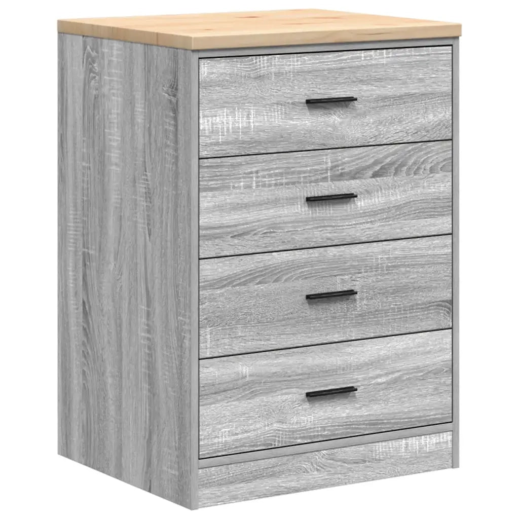 Armadietto da Garage Grigio Sonoma 60x51x85 cm CFW1486814