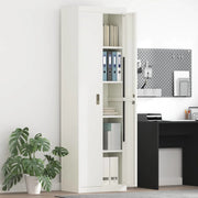 Armadio Bianco 60 x 40 x 200 cm Acciaio