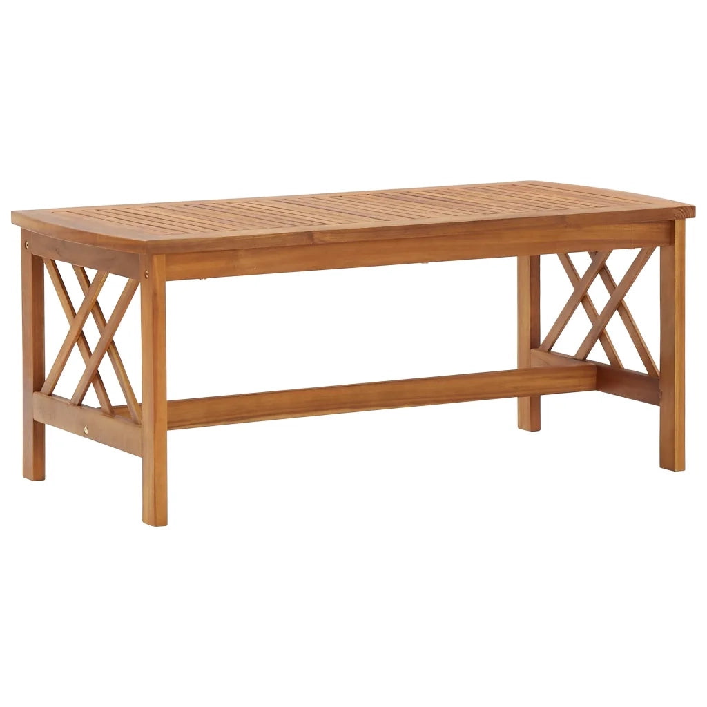 Set Divani da Giardino 5 pz con Cuscini in Massello di Acacia 3057989