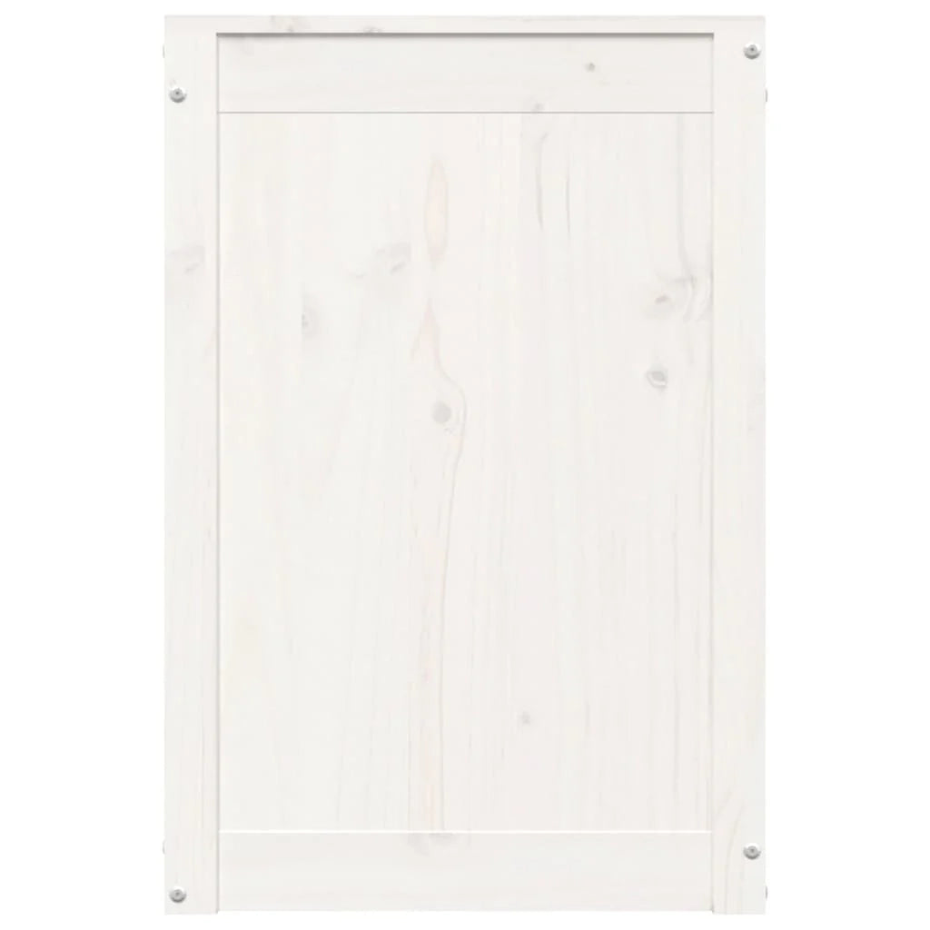 Contenitore per la biancheria 44 x 44 x 66 cm in legno massello di pino bianco 02_0006214
