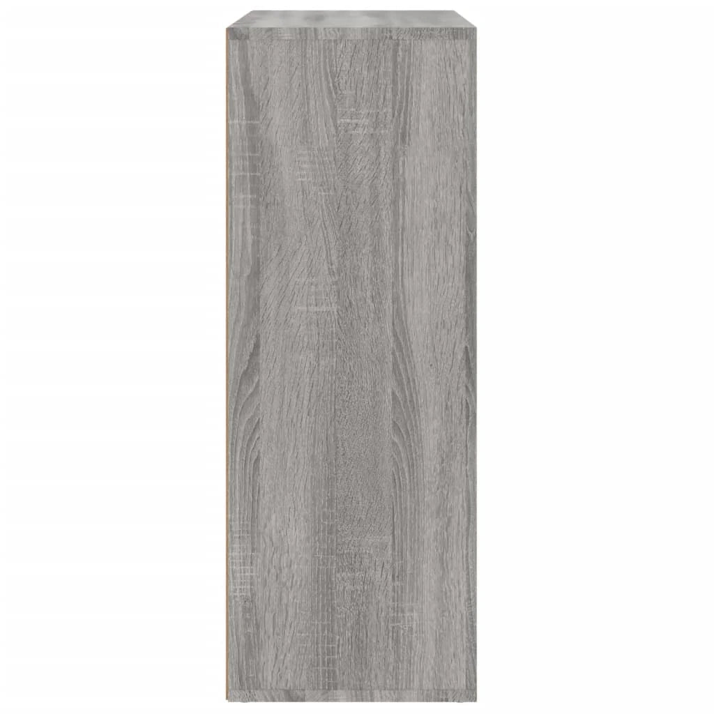 Buffet credenza cassettiera armadio mobile contenitore organizer per cucina soggiorno salotti set da 2 Sonoma 60 x 31 x 84 cm legno ingegnerizzato grigio 02_0036962