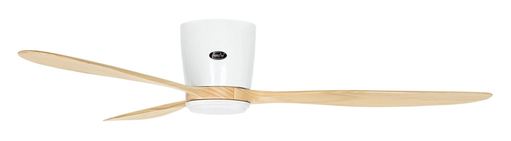 ECO PLANO WOOD 132, Ventilatore WiFi senza Luce, CasaFan