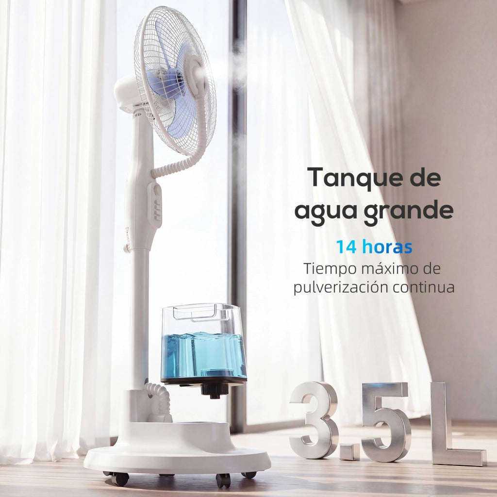 Ventilatore Nebulizzatore 90W ¨C zephmum ¨C Bianco