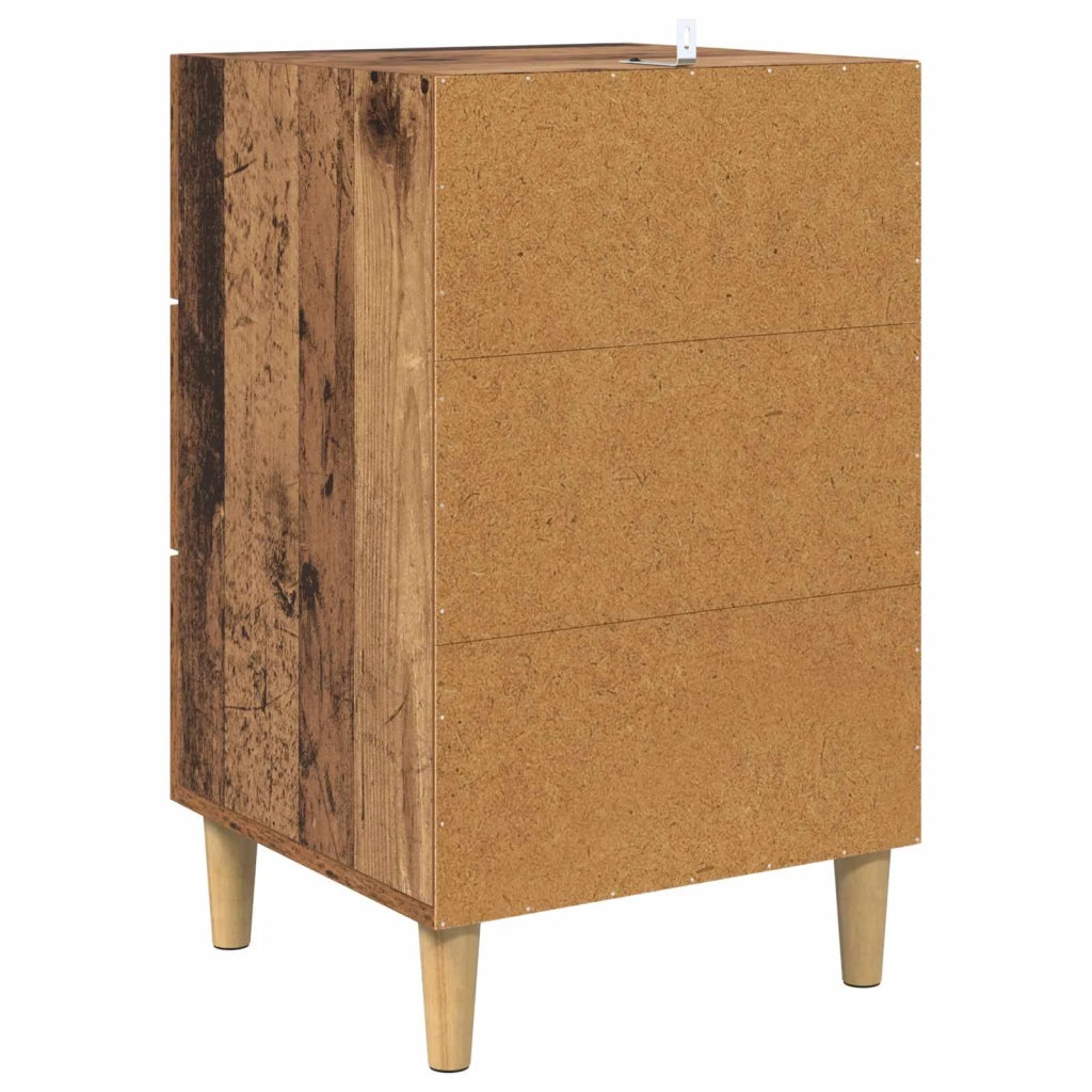Armadio da Notte Legno vecchio 40 x 40 x 66 cm 880613