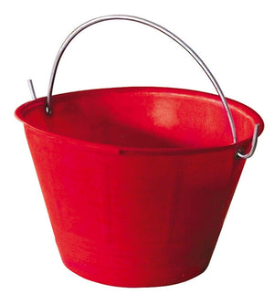 cardarella in plastica lt. 12 ï cm. 36 - rossa cod:ferx.vit5290