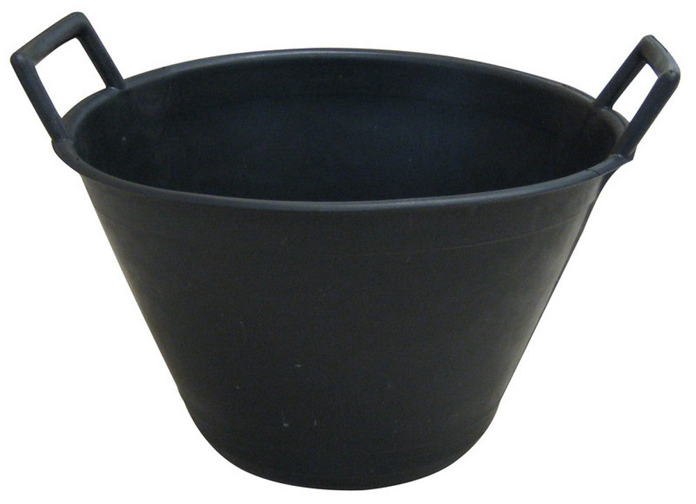 cardarella in plastica 2 manici lt. 10 ï cm. 34 - nera cod:ferx.vit27985