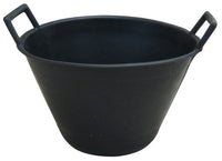 cardarella in plastica 2 manici lt. 10 ï cm. 34 - nera cod:ferx.vit27985