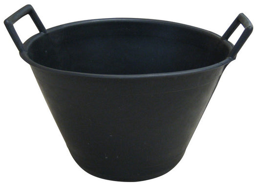 cardarella in plastica 2 manici lt. 10 ï cm. 34 - nera cod:ferx.vit27985