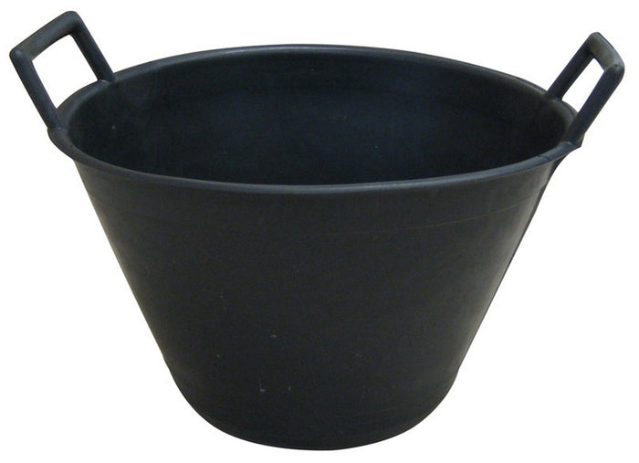 cardarella in plastica 2 manici lt. 10 ï cm. 34 - nera cod:ferx.vit27985