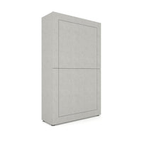Credenza alta 4 ante 100x35x165 cm cashmere - ELIOS