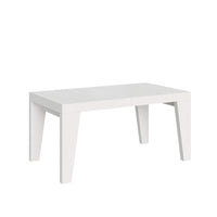 Tavolo da pranzo Allungabile - NAXY Dimensioni: 90x160/264, Colore: Bianco Frassino